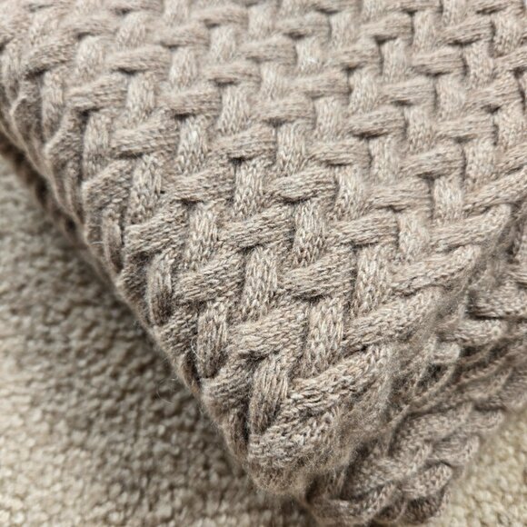 Portolano Thick Oversized Cashmere/Silk/Wool Scarf - Picture 3 of 11